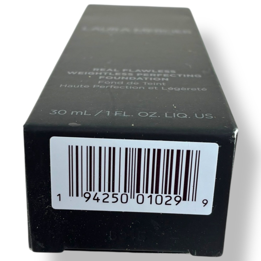 Laura Mercier Real Flawless Foundation 0N1 Silk 1 oz Weightless Perfecting New - Picture 7 of 7